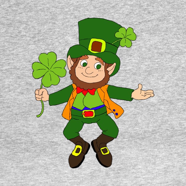 Leprechaun I'm a wee bit Irish gift Idea  st patricks day by FouadBelbachir46